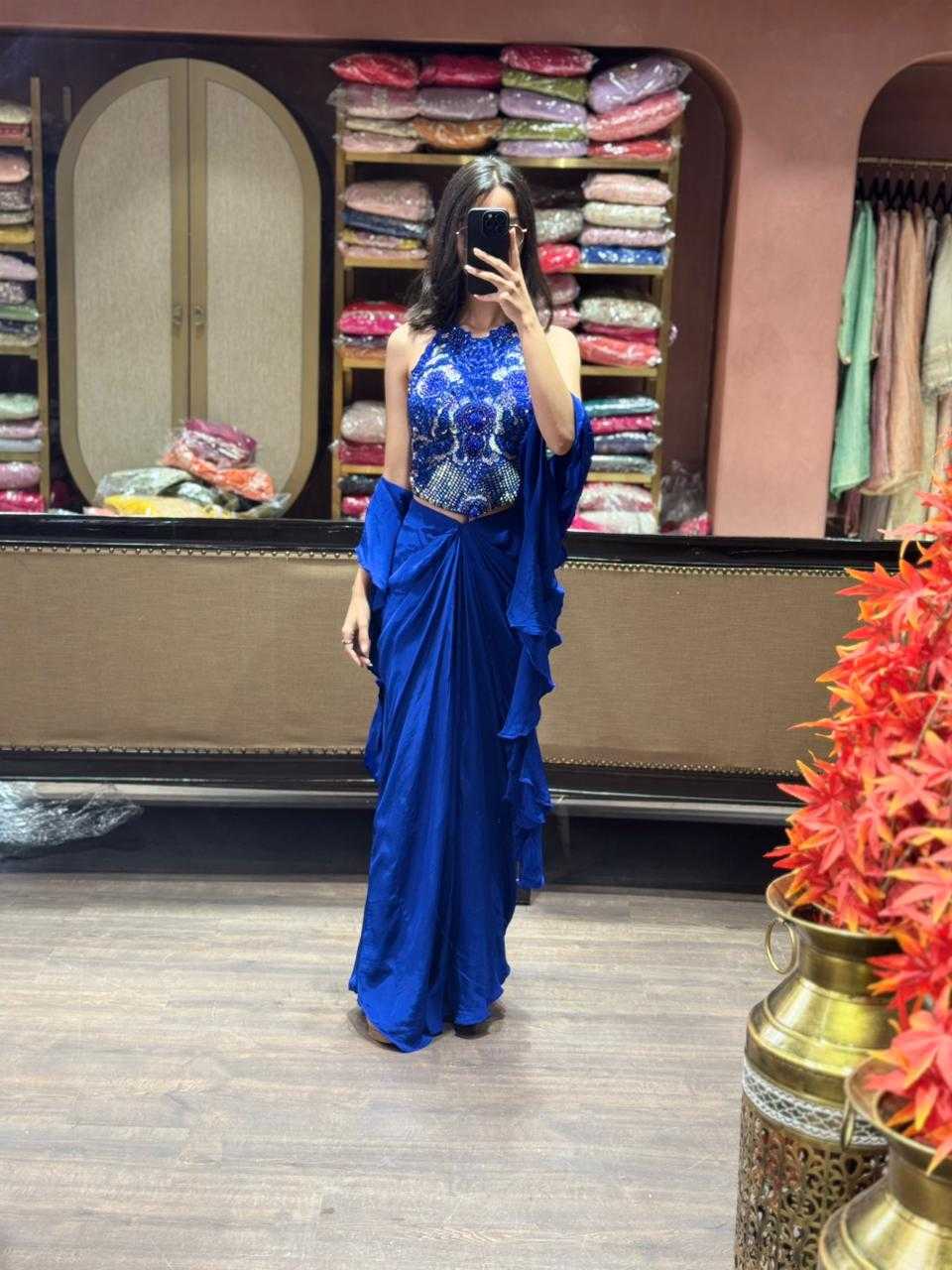 Sapphire Drape 