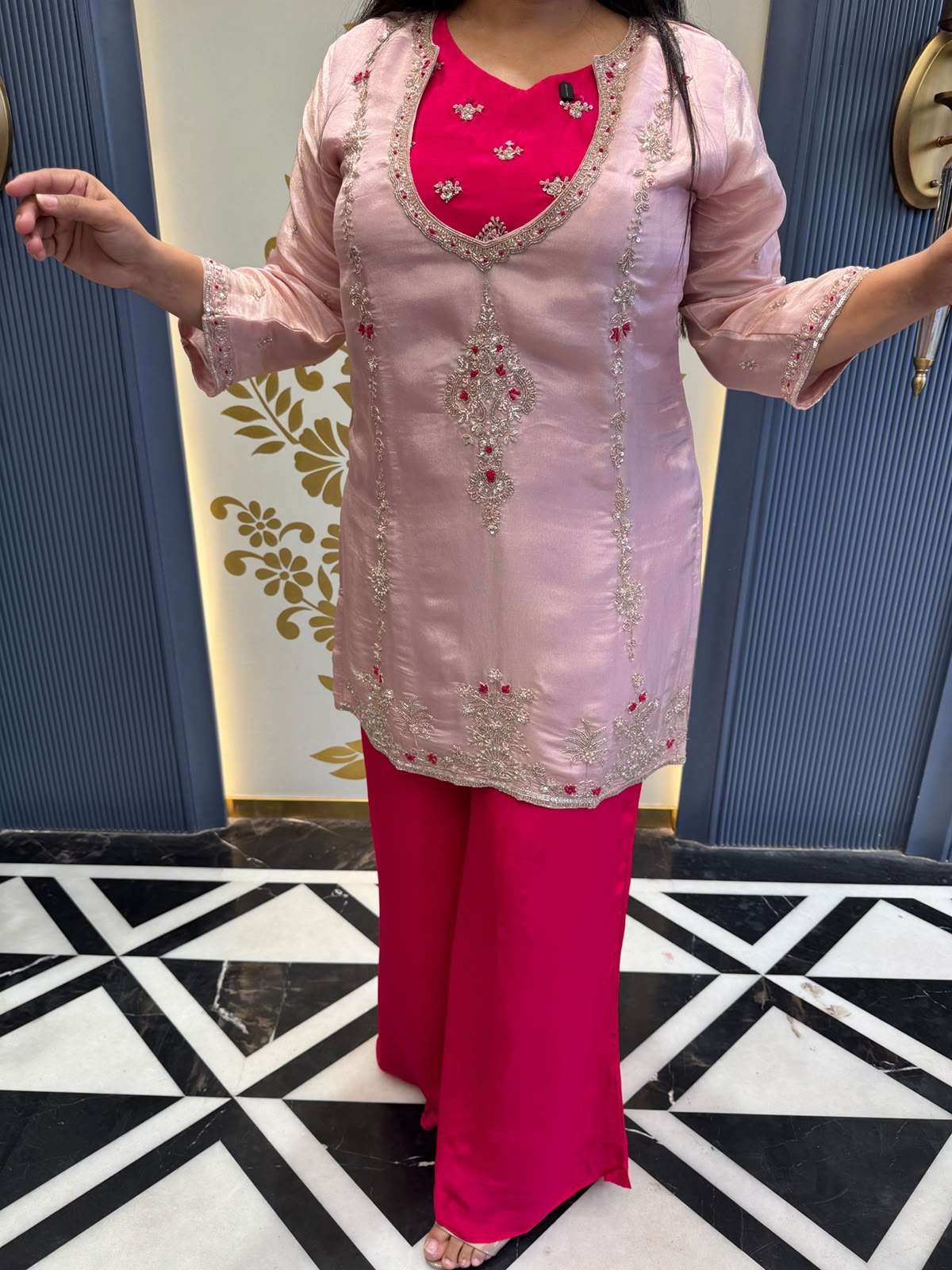 Embroidered 3-Piece festive wear