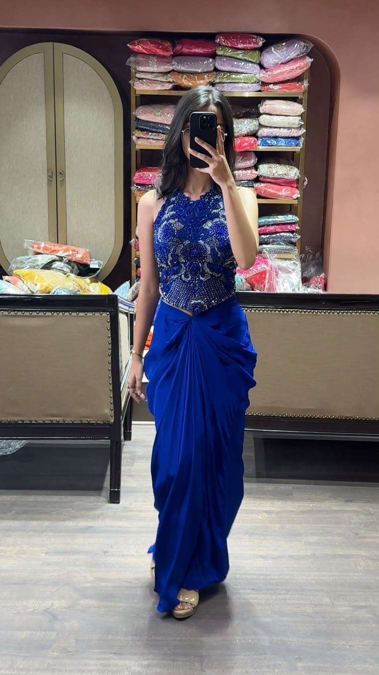 Sapphire Drape 
