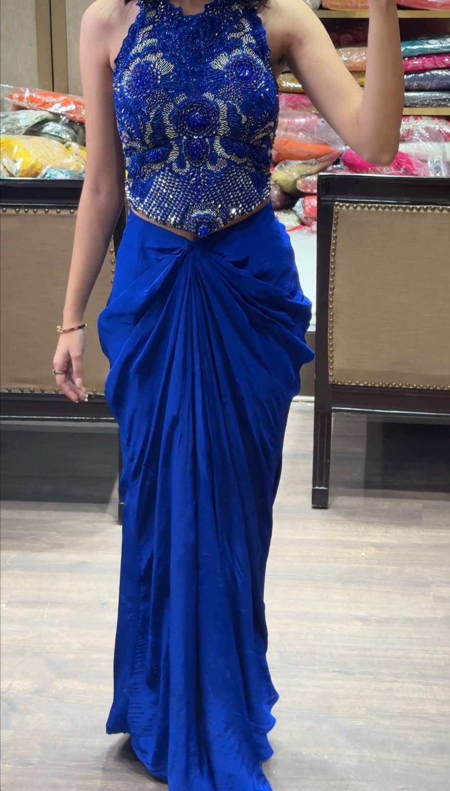 Sapphire Drape 